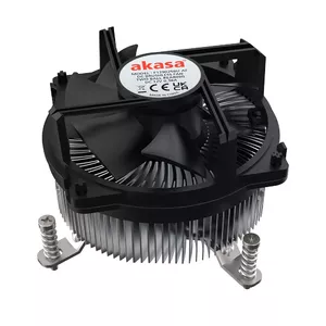 Hybrid cooler Akasa Intel LGA1700 9 cm Aluminium Black