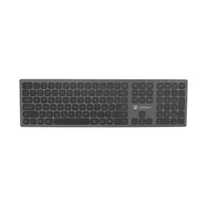 Wireless keyboard NATEC DOLPHIN Bluetooth CZ-SK layout, grey