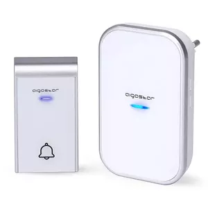 Bezvadu durvju zvans ar 1gb. uztvērēju Aigostar, 36 melodijas, 150m, IP44