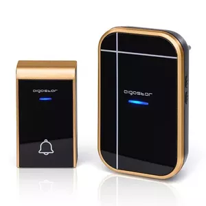 Bezvadu durvju zvans ar 1gb. uztvērēju Aigostar, 36 melodijas, 150m, IP44