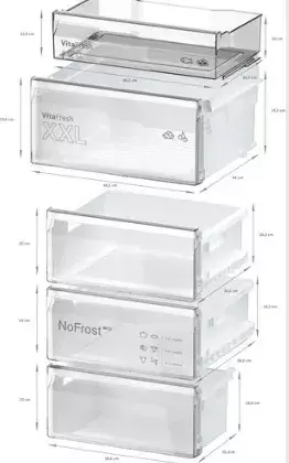Bosch Serie 4 KGN367ICT fridge-freezer Photo 8