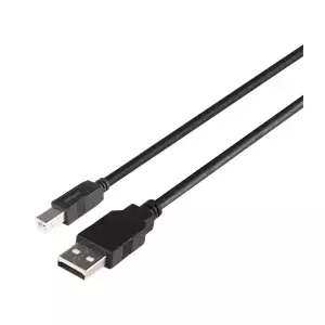 Deltaco USB-230S-LSZH USB cable USB 2.0 3 m USB A USB C Black