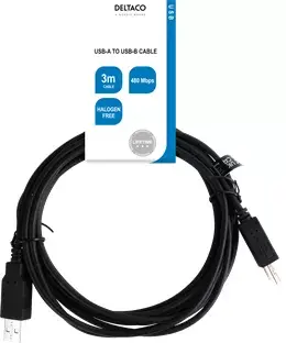 USB cable Deltaco USB-230S-LSZH Photo 4