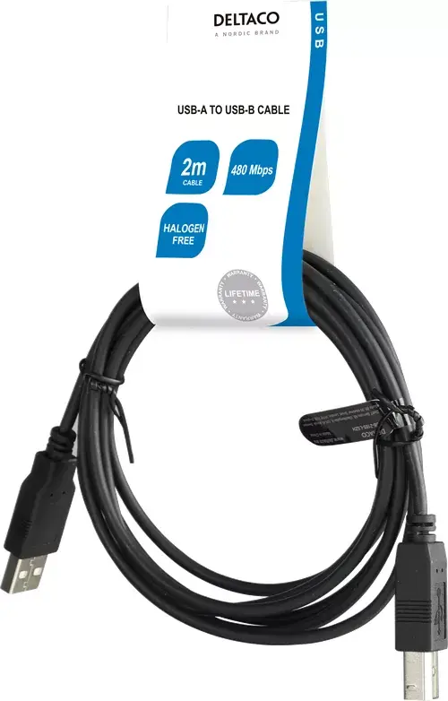 USB kabelis Deltaco USB-218S-LSZH Photo 3