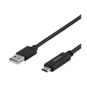 USB cable Deltaco USBC-1007-LSZH USB 2.0 3 m USB A Black