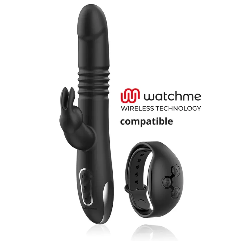 Массажер black&silver KENJI Stimulating Vibe WatchMe Photo 2