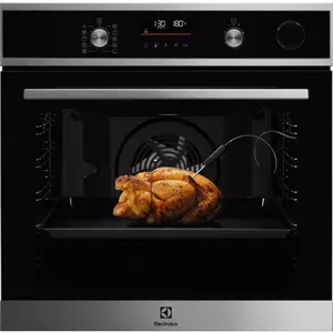 Встраиваемая электрическая духовка Electrolux EOC6H76X — 72 л, конвекция, гриль, пар, цифровой таймер