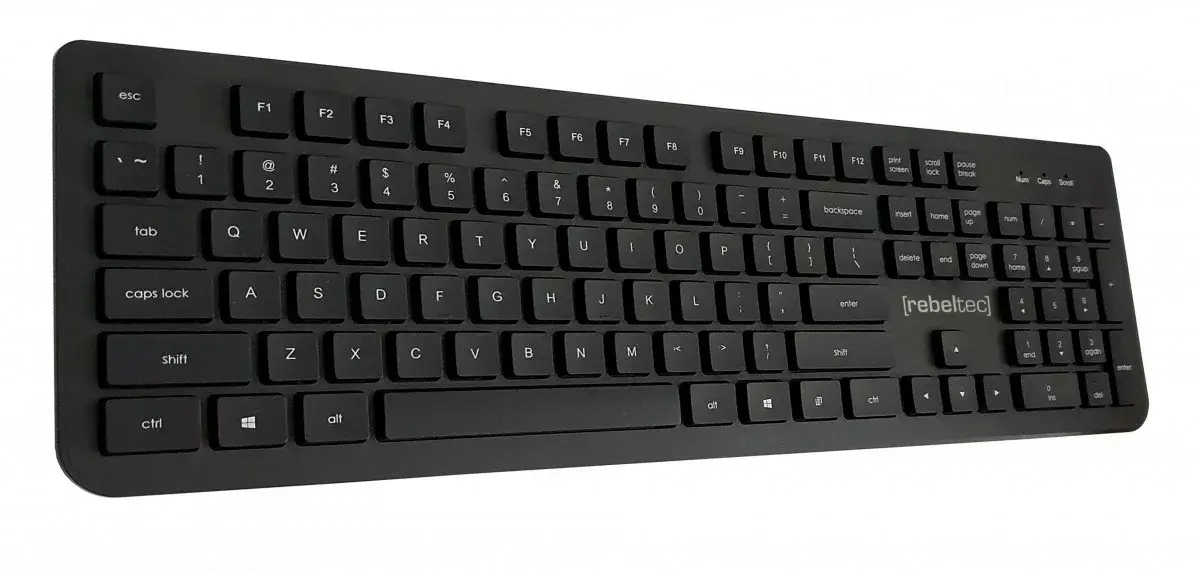 Rebeltec Spiro RBLKLA00041 wired USB keyboard Photo 2