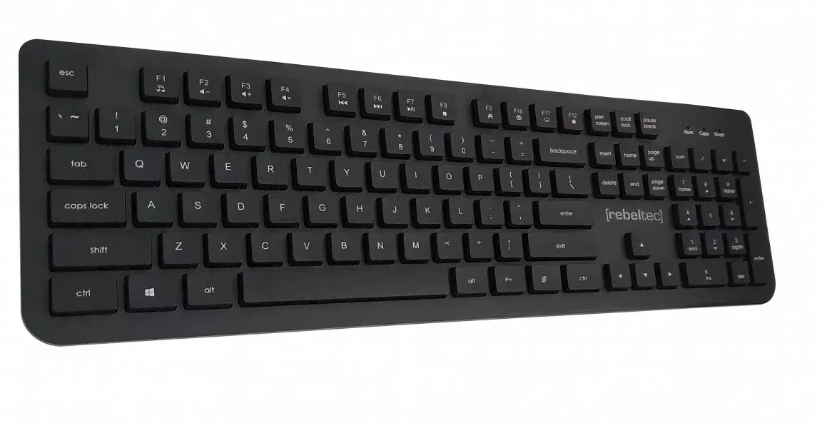 Rebeltec RBLKLA00042 USB multimedia keyboard Photo 2