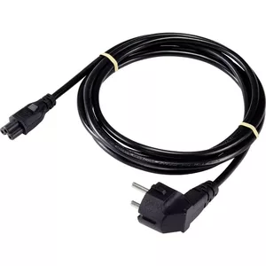 Power cable Black 5 m CEE7/4 IEC C5 Conrad SY-5178374