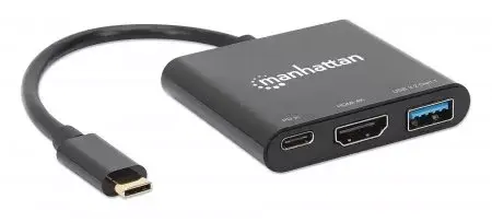 USB-C Dock/Hub Manhattan 130622 Photo 2