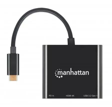 USB-C Dock/Hub Manhattan 130622 Photo 3