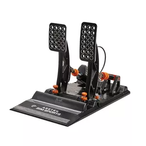 Pedals Asetek 40-010-0000001 Gaming Controller USB Red Green Backlight