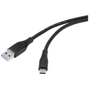 Renkforce RF-4995176 USB kabelis USB A uz USB C 2m Photo 1