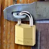 Luggage key lock MASTER LOCK 20mm wide solid brass body padlock Photo 2