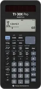 Scientific calculator Texas Instruments TI-30 X Pro MathPrint — 2-line display, battery-powered