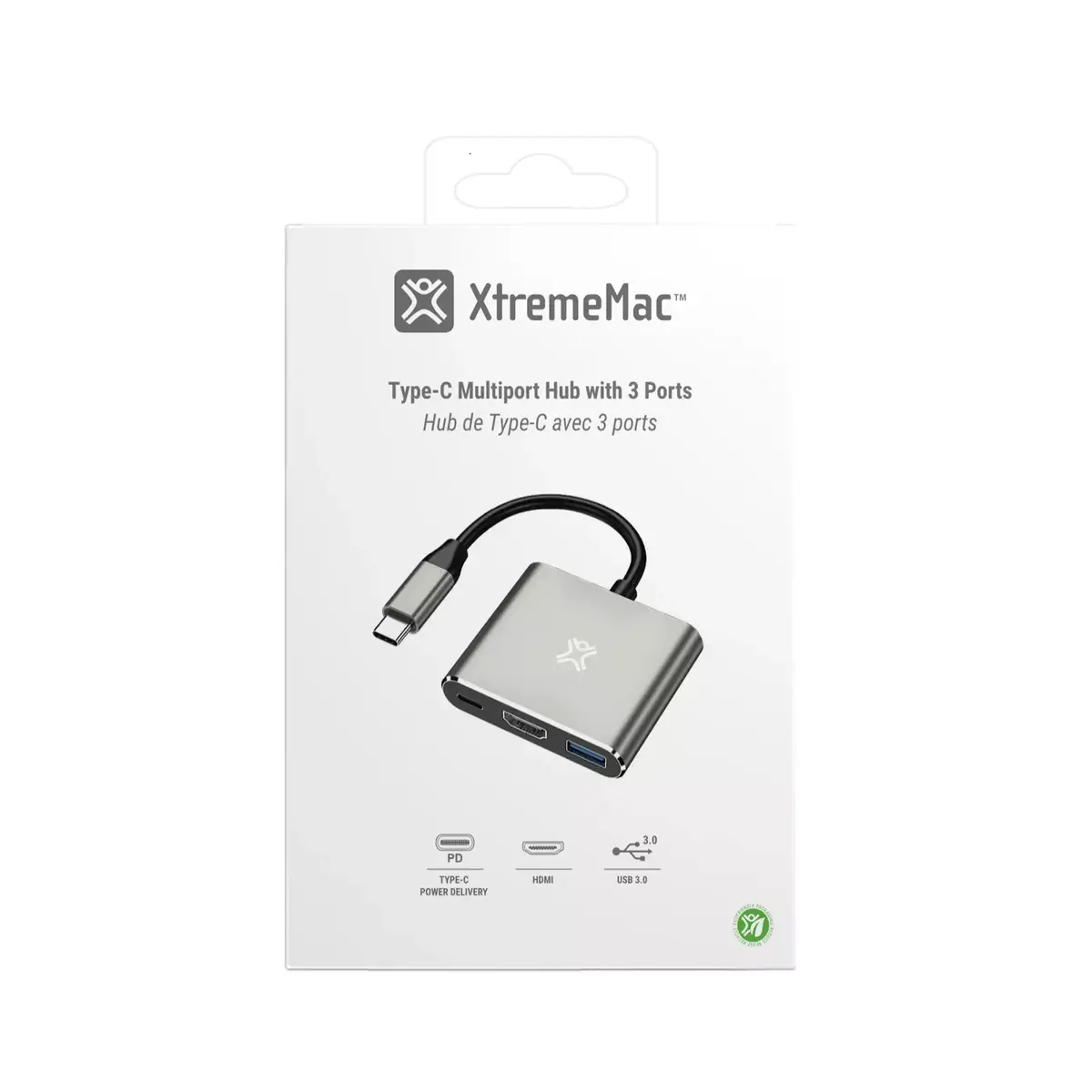 XtremeMac XWH-HUB3-13 dokstacija — USB Type-C Photo 2