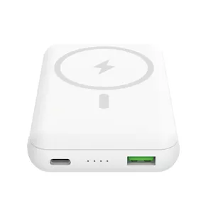 Power Bank Celly MAGPB10000WH 10000 mAh Wireless Charging White