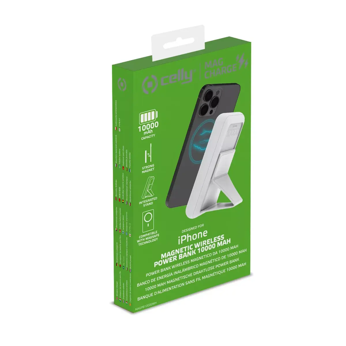 Повербанк Celly MAGPB10000WH Photo 5