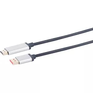 DisplayPort to HDMI Cable ShiverPeaks SP03-21035, 2 m, supports 4K