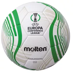 Football ball MOLTEN F5C5000 outdoor competition UEFA Europa Conference League official PU size 5