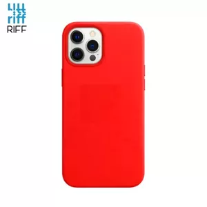 Aizmugures vāciņš Riff priekš iPhone 11 Pro — plāns mīksts silikons, sarkans