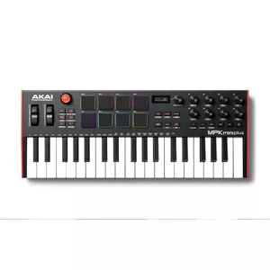 Akai MPK Mini Plus клавиатура MIDI 37 клавиши USB Черный, Красный, Белый