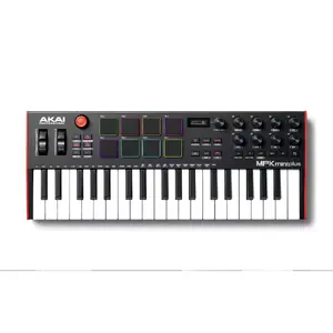 MIDI tastatūra Akai MPK Mini Plus 37 taustiņi USB Melns Sarkans Balts