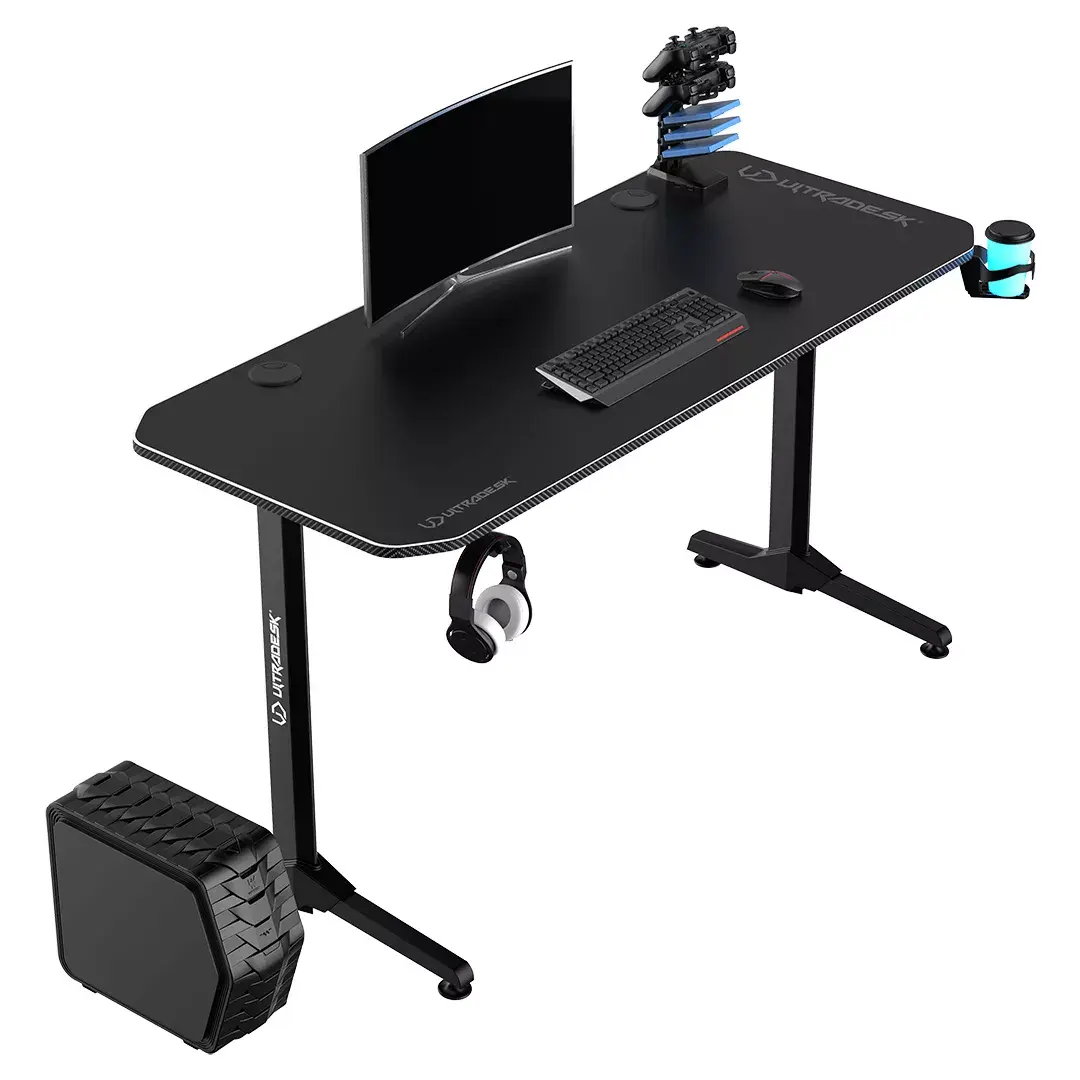 Стол Ultradesk Frag V3 Black 1400×600 Photo 2