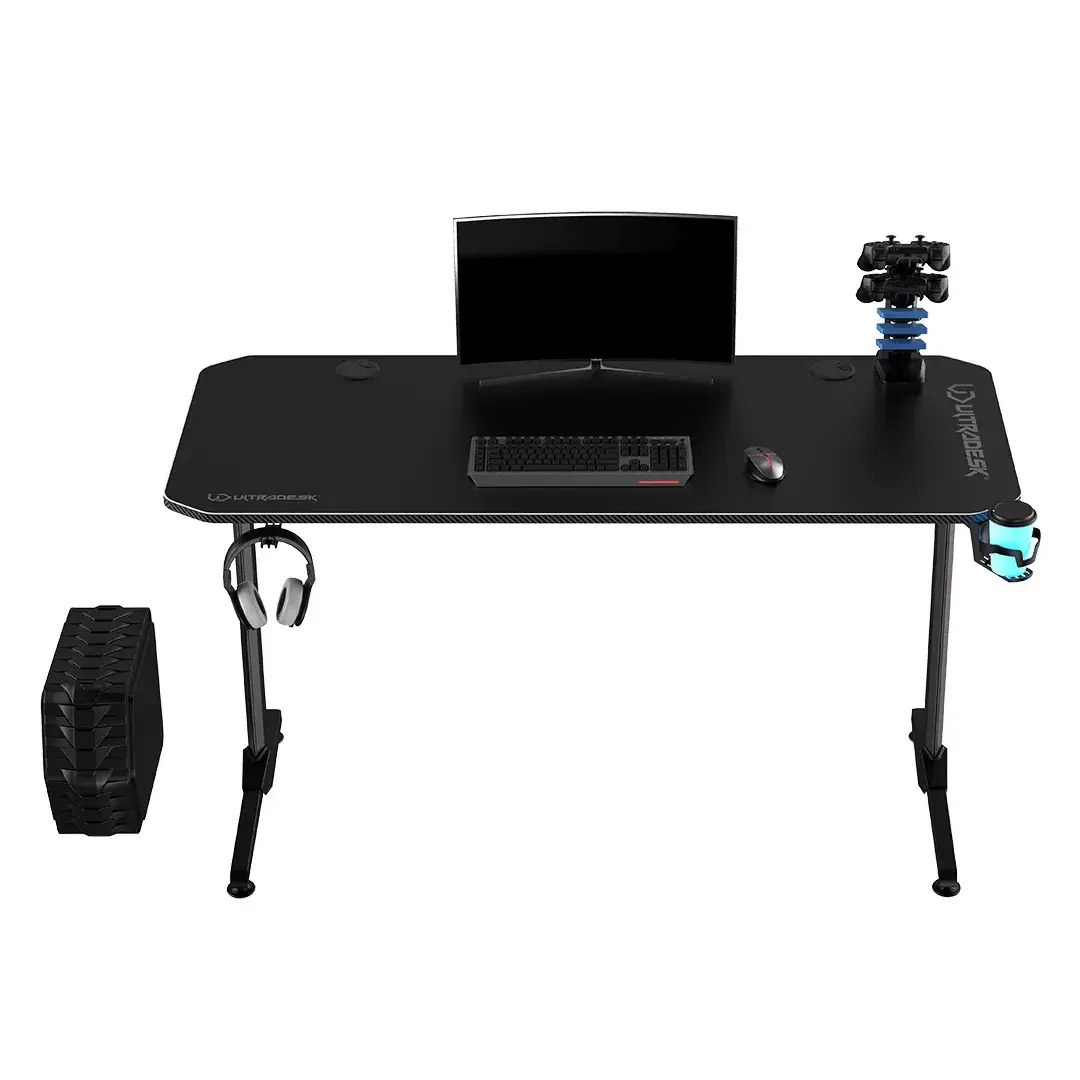 Стол Ultradesk Frag V3 Black 1400×600 Photo 3