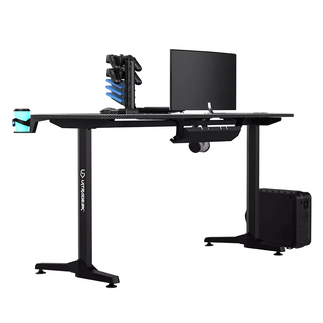Стол Ultradesk Frag V3 Black 1400×600 Photo 5