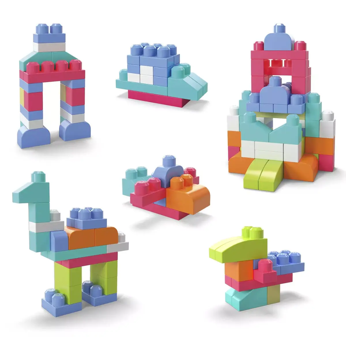 Mega Bloks First Builders Big Building Bag — 60 gab. Photo 3