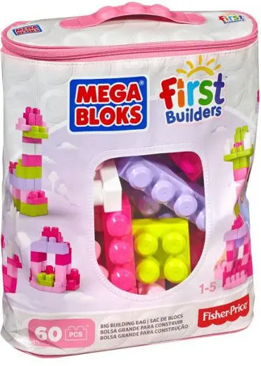 Mega Bloks First Builders Big Building Bag — 60 шт. Photo 11