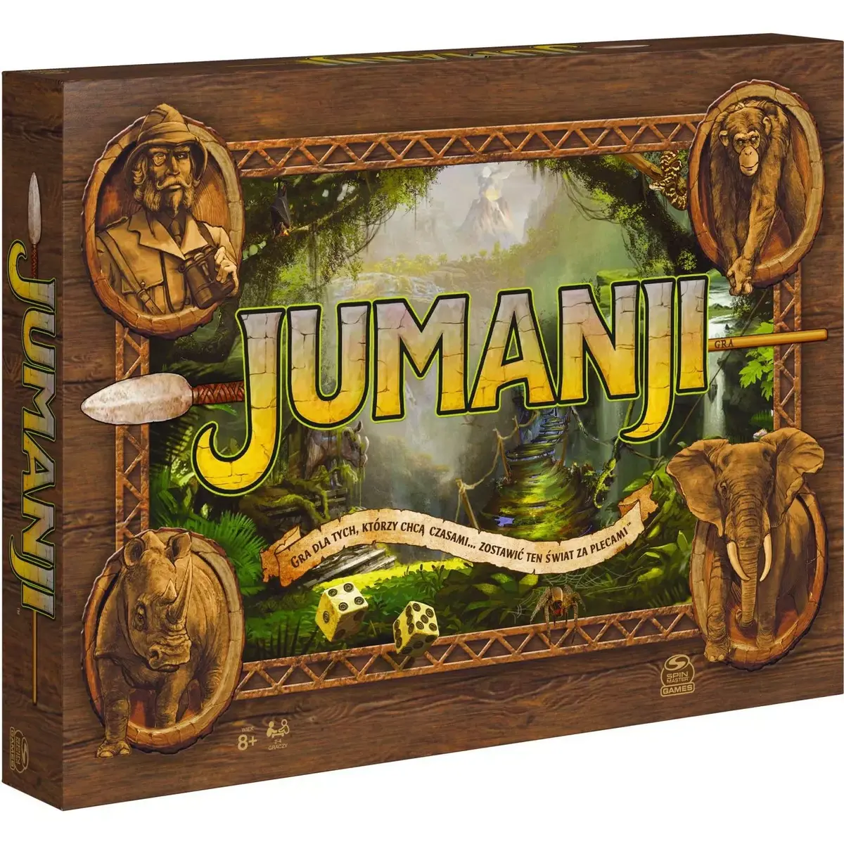Spin Master Jumanji 487540 galda spēle Photo 1