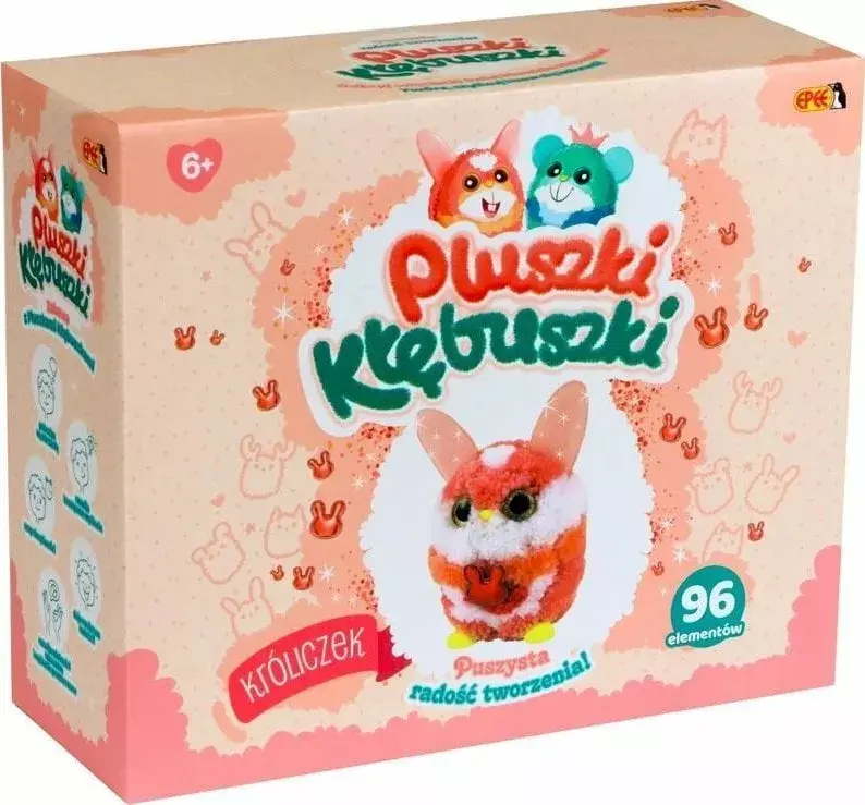 Epee Pluszaki-Kłębuszki Крольчик — набор 96 штук Photo 1