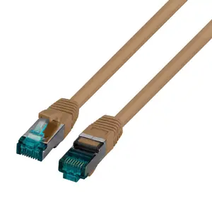 Networking cable EFB Elektronik MK6001.15BR Cat6a S/FTP (S-STP) 15 m RJ-45 brown