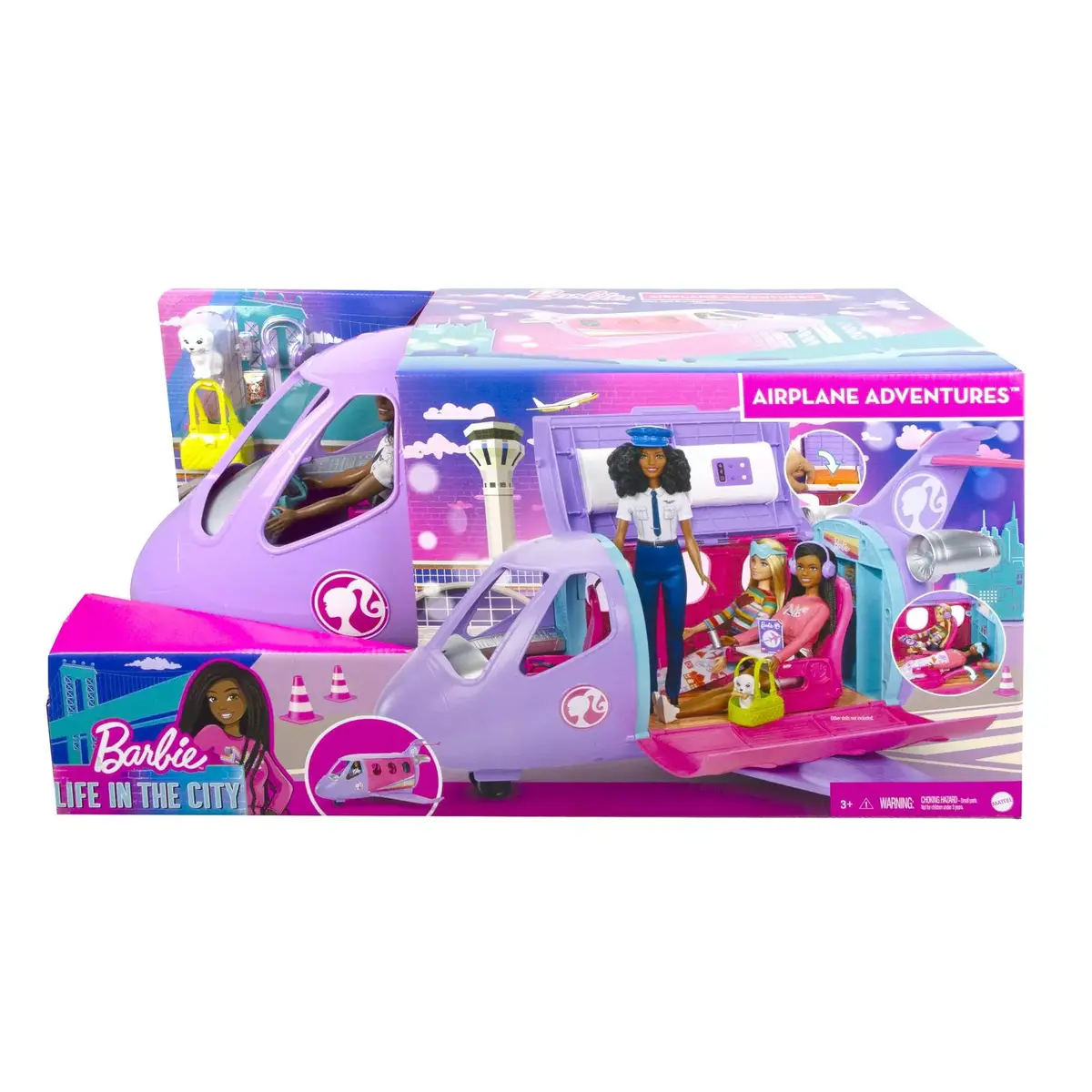 MATTEL Barbie Airplane Adventures mini doll playset Photo 6
