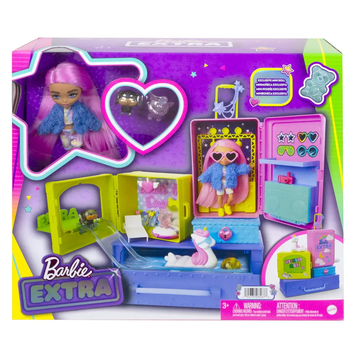 MATTEL Barbie Extra modes leļļu komplekts Photo 17