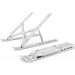 Laptop stand Mozos N3-SV adjustable height lightweight aluminum for notebooks and ultrabooks
