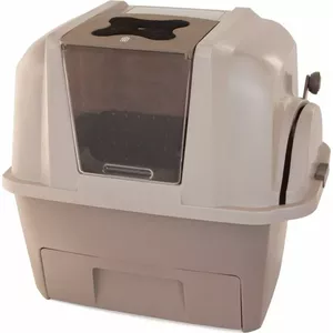 Litter Box Hagen Catit SmartSift Beżowa – self-sifting cat litter box