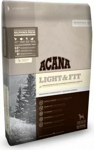ACANA Adult Light & Fit 11,4 кг корм для собак Photo 2