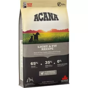 Сухой корм для собак ACANA Adult Light & Fit 11,4 кг — рецепт с птицей для контроля веса