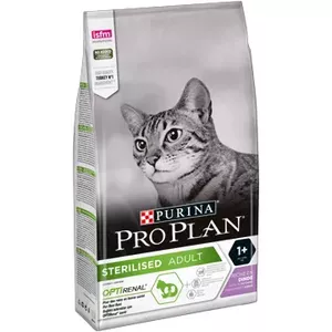 Сухой корм для кошек Purina PRO PLAN STERILISED Adult 1.5 кг — индейка