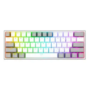 Механическая клавиатура REDRAGON K617-RGB Fizz USB Серый Белый