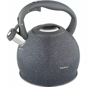 Kettle Klausberg model KB-7321 with whistle, 2 L capacity, marble finish
