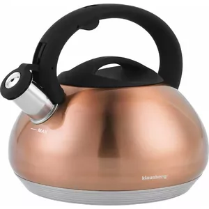 Kettle Klausberg model KB-7385 with whistle, 2.7 L, copper finish