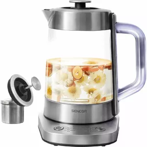 Electric kettle SENCOR SWK 1590SS – stainless steel, cordless, 1.7 L capacity