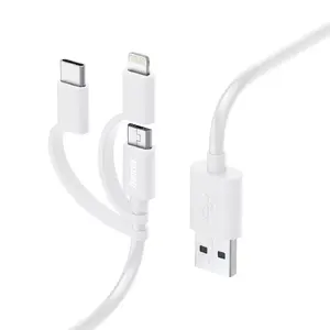 USB cable Hama 00201535 1m USB A Micro-USB B USB 2.0 White