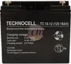 Technocell 18TC 12V 18Ah AGM Battery Photo 2