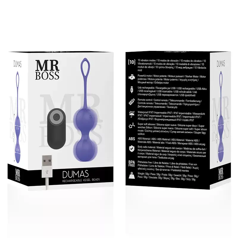 Вагинальные шарики Mr Boss Dumas Photo 7